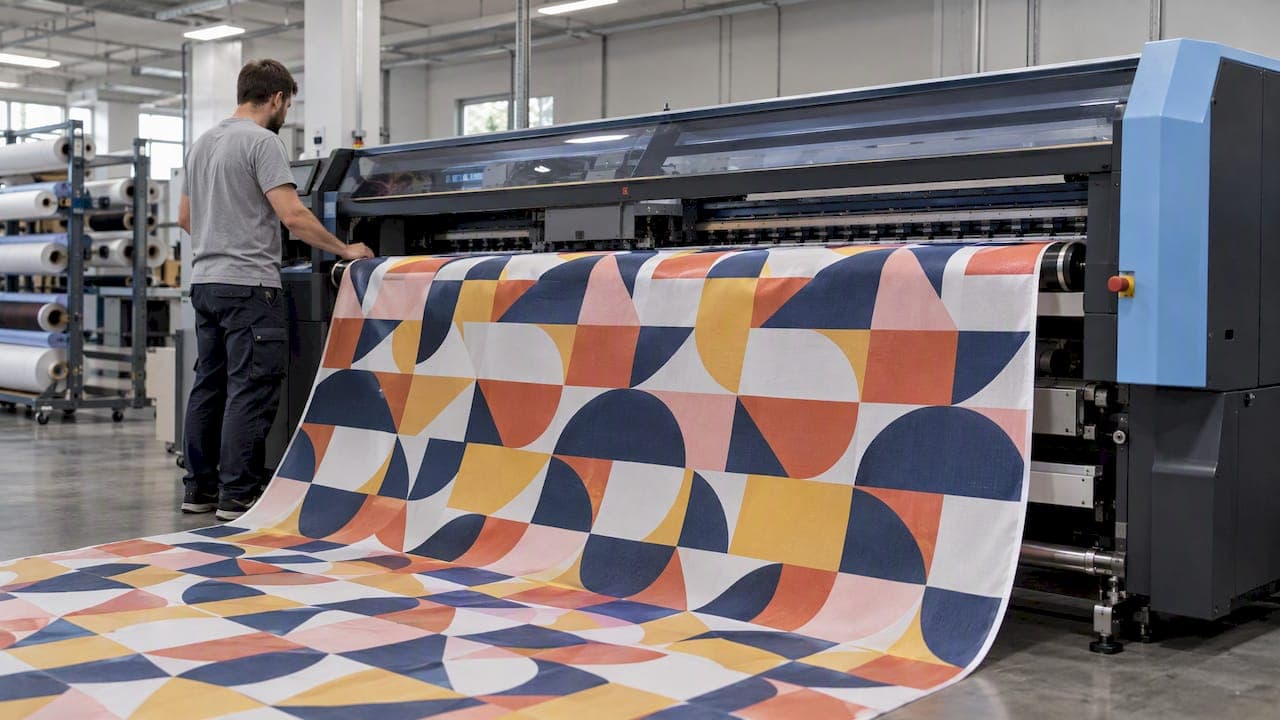 Allover-Druck auf Textilien: Verfahren, Stoffe und Druckdaten